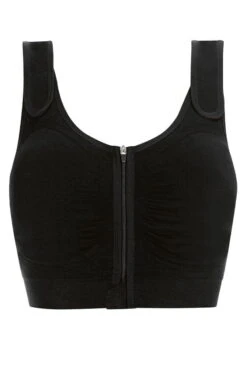 Amoena Kompressions-BH Leyla -Mode Dessous Geschäft Amoena Kompressions BH Leyla 44606 schwarz 03 min 1280x1280