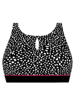 Amoena Prothesen-Bikini-Oberteil Manila -Mode Dessous Geschäft Amoena Bikini Top Manila SB 71659 schwarz weiss 04 1280x1280