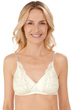 Amoena Prothesen-BH Alina SBP -Mode Dessous Geschäft Amoena Prothesen BH Alina SBP 44825 wollweiss beige 03 1280x1280
