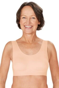 Amoena Prothesen-BH Amy -Mode Dessous Geschäft Amoena Prothesen BH Amy 44310 rosenude 03 1280x1280
