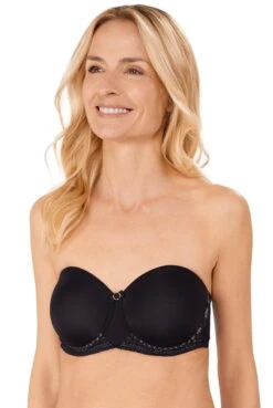 Amoena Prothesen-Bügel-BH Pia -Mode Dessous Geschäft Amoena Prothesen BH Pia WBP 44840 schwarz sand 05 1280x1280