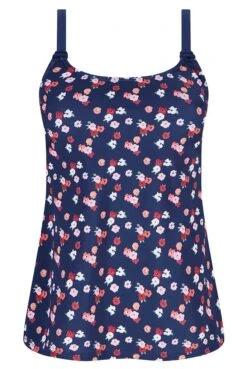 Amoena Prothesen-Tankini-Oberteil Elba -Mode Dessous Geschäft Amoena Tankini Top Elba 71603 navy multi 03 1280x1280