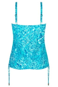 Amoena Prothesen-Tankini-Oberteil Malibu -Mode Dessous Geschäft Amoena Tankini Top Malibu TA 71647 himmelblau weiss 06 1280x1280