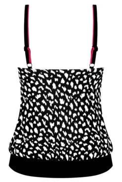 Amoena Prothesen-Tankini-Oberteil Manila -Mode Dessous Geschäft Amoena Tankini Top Manila BL 71658 schwarz weiss 04 1280x1280
