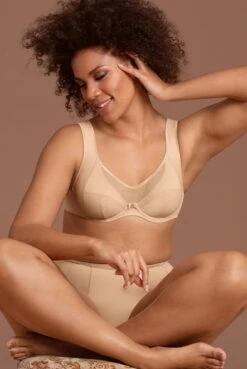 Bestseller -Mode Dessous Geschäft Anita Komfort BH Clara 5858 007 sand 01 1280x1280