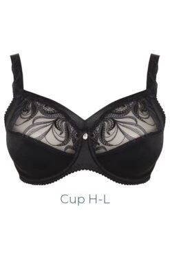 Bügel-BH Carmen -Mode Dessous Geschäft Ulla Buegel BH Carmen 2526 mit Blende schwarz 04 1280x1280